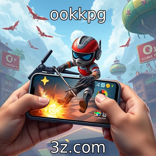 Expansão do mercado de jogos móveis em crescimento - ookkpg